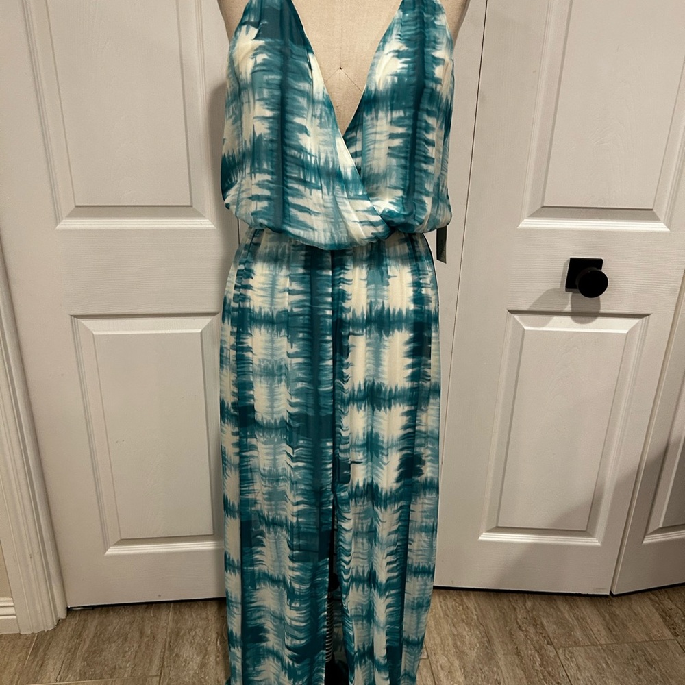 Rory Beca Blue and White Maxi Dress
